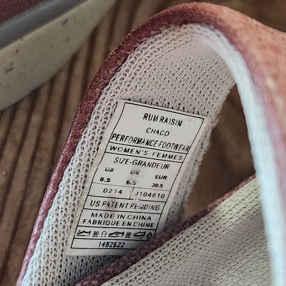 Chaco Women's Slip On Mary Jane Rum Raisin Performance Shoes Size 8.5‎ - Picture 5 of 9